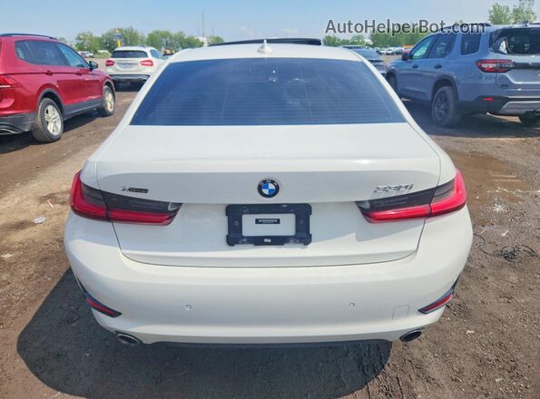 WBA5R7C50KAJ80473 2019 BMW 3 SERIES White Հետևի տեսք