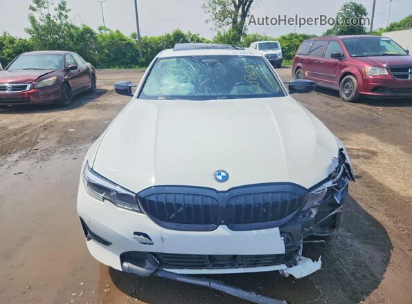 WBA5R7C50KAJ80473 2019 BMW 3 SERIES White Դիմացի տեսք