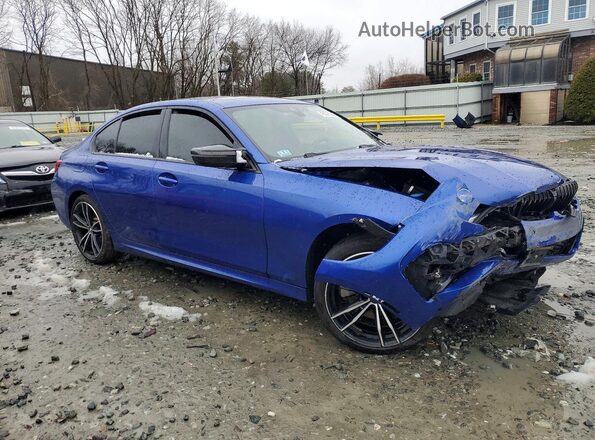WBA5R7C50KAJ84765 2019 BMW OTHER Синий Передняя правая четверть