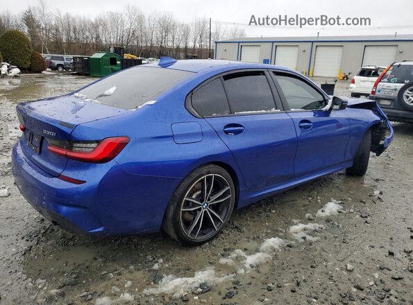 WBA5R7C50KAJ84765 2019 BMW OTHER Синий Задняя правая четверть