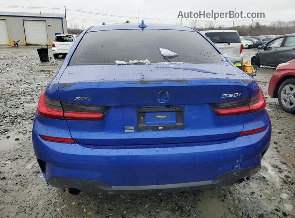 WBA5R7C50KAJ84765 2019 BMW OTHER Синий Вид сзади