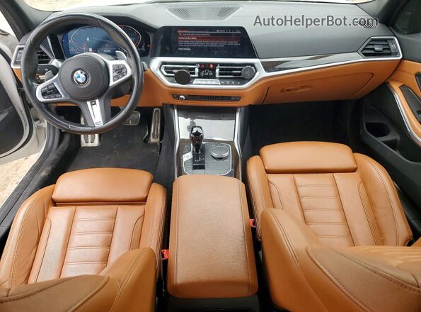 WBA5R7C50KAJ87486 2019 BMW OTHER White Առջևի վահանակի տեսք