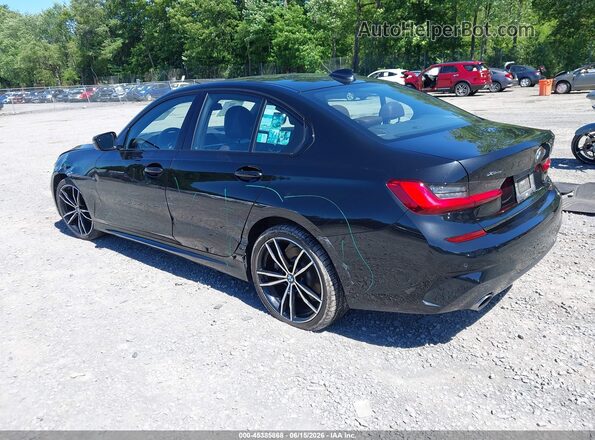 WBA5R7C50KFH15419 2019 BMW 3 SERIES Black უკანა მარცხენა