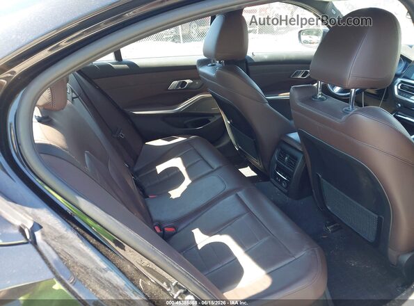 WBA5R7C50KFH15419 2019 BMW 3 SERIES Black VIN კოდის სტიკერის ხედი