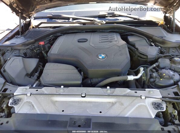 WBA5R7C50KFH15419 2019 BMW 3 SERIES Black უკანა ხედი