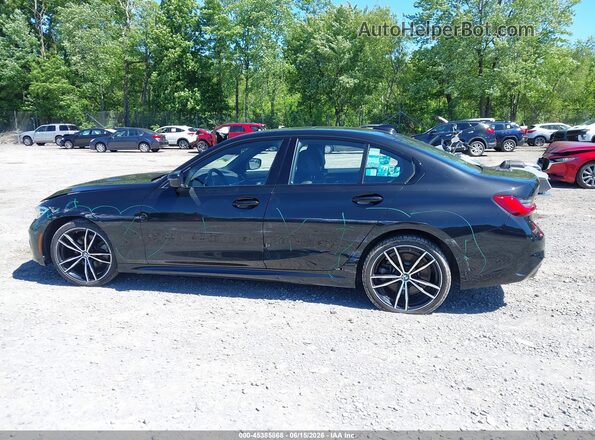 WBA5R7C50KFH15419 2019 BMW 3 SERIES Black სალონის 360-გრადუსიანი ხედი