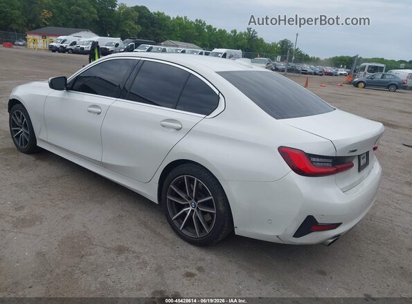 WBA5R7C51KFH17230 2019 BMW 3 SERIES White Tył lewy