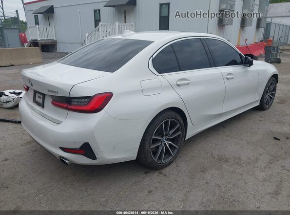 WBA5R7C51KFH17230 2019 BMW 3 SERIES White Tył prawy