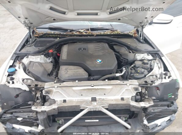 WBA5R7C51KFH17230 2019 BMW 3 SERIES White Widok z tyłu