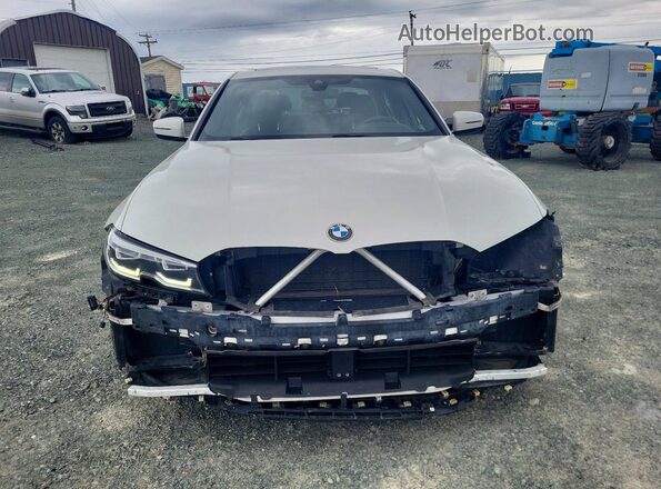 WBA5R7C53KAJ78345 2019 BMW 3 SERIES White Widok z przodu