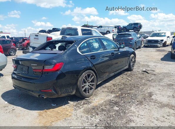 WBA5R7C55KAJ80968 2019 BMW 3 SERIES Black უკანა მარჯვენა