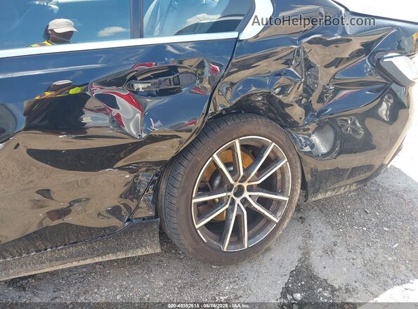WBA5R7C55KAJ80968 2019 BMW 3 SERIES Black წინა ხედი