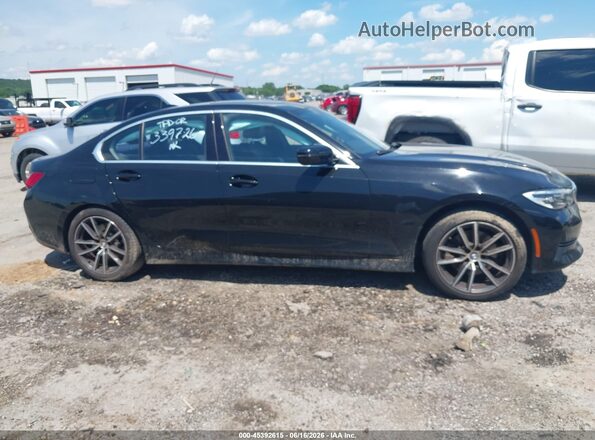 WBA5R7C55KAJ80968 2019 BMW 3 SERIES Black უკანა სალონის ხედი
