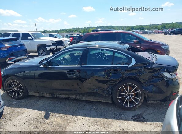 WBA5R7C55KAJ80968 2019 BMW 3 SERIES Black სალონის 360-გრადუსიანი ხედი