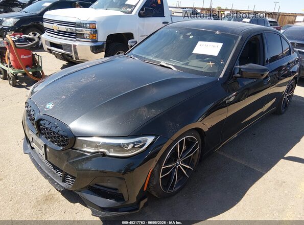WBA5R7C55KAJ81067 2019 BMW 3 SERIES Black Przód lewy