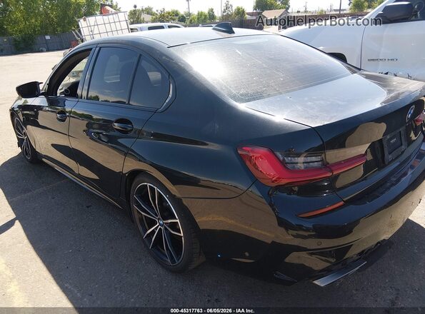 WBA5R7C55KAJ81067 2019 BMW 3 SERIES Black Tył lewy