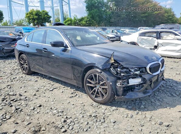 WBA5R7C55KFH32104 2019 BMW 3 SERIES Black Przód prawy