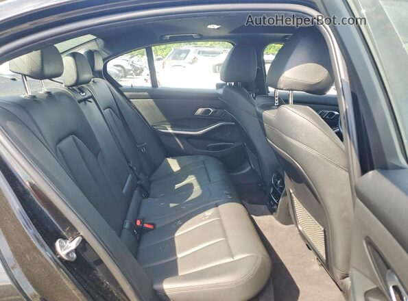 WBA5R7C55KFH32104 2019 BMW 3 SERIES Black Widok tylnych siedzeń