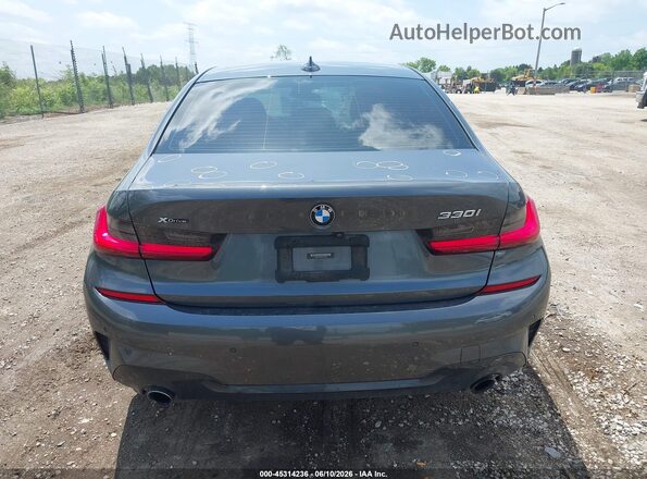 WBA5R7C56KAJ81448 2019 BMW 3 SERIES Gray 
