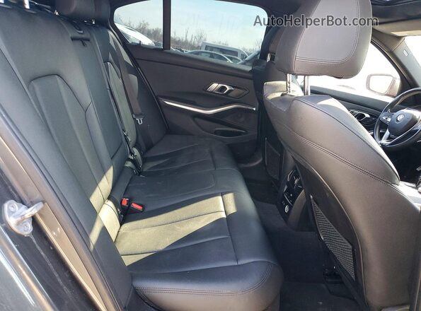 WBA5R7C56KAJ87718 2019 BMW OTHER Gray Rear seats view