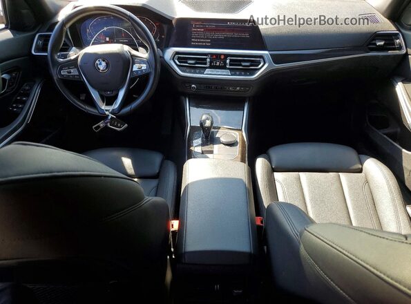 WBA5R7C56KAJ87718 2019 BMW OTHER Gray Dashboard view
