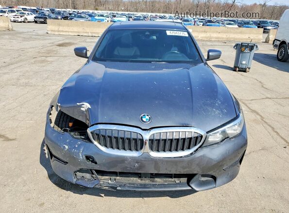 WBA5R7C56KAJ87718 2019 BMW OTHER Gray Front view
