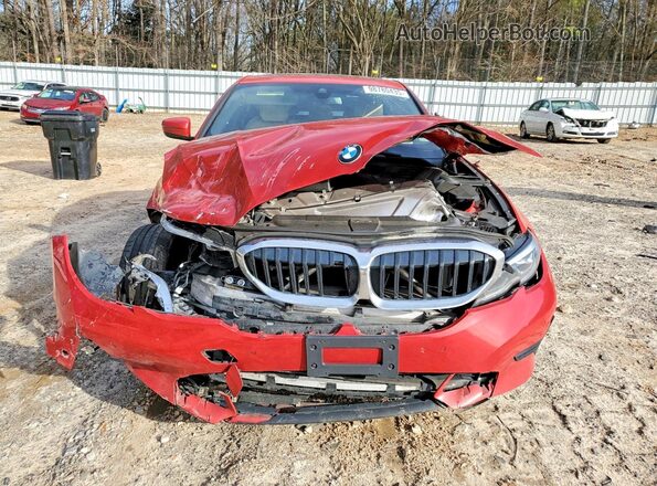 WBA5R7C56KFH19099 2019 BMW 3 SERIES Red Vista frontal