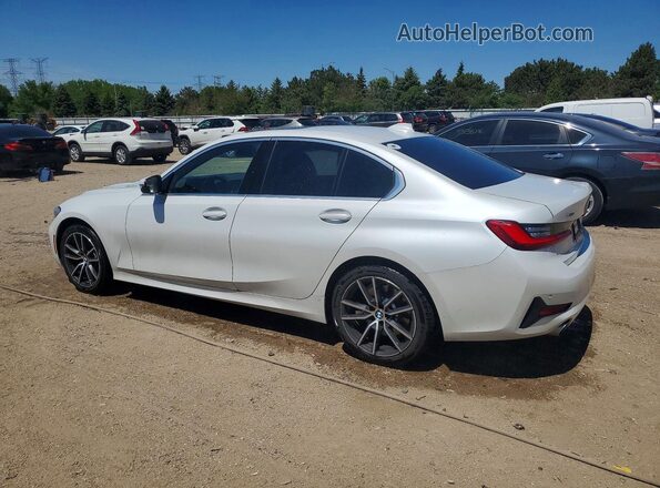 WBA5R7C57KAJ85444 2019 BMW 3 SERIES White Rear left