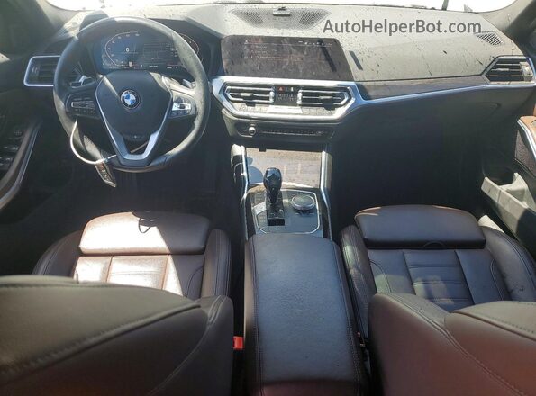 WBA5R7C57KAJ85444 2019 BMW 3 SERIES White Dashboard view