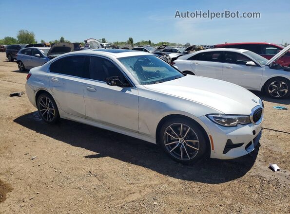 WBA5R7C57KAJ85444 2019 BMW 3 SERIES White Front right