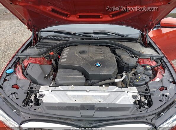 WBA5R7C57KFH05308 2019 BMW 3 SERIES Orange Вид ззаду