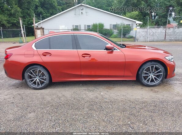 WBA5R7C57KFH05308 2019 BMW 3 SERIES Orange Вид задньої частини салону