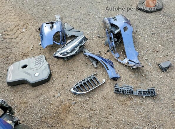 WBA5R7C5XKFH10079 2019 BMW OTHER Blue Вид підкапотного простору