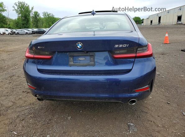 WBA5R7C5XKFH10079 2019 BMW OTHER Blue Вид ззаду