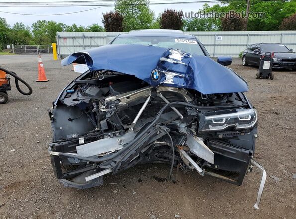 WBA5R7C5XKFH10079 2019 BMW OTHER Blue Вид спереду