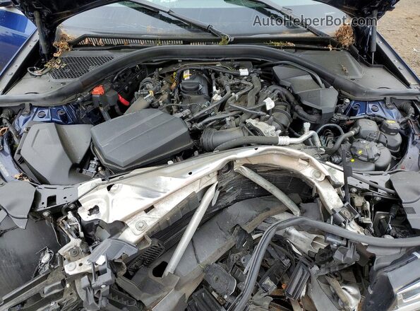 WBA5R7C5XKFH10079 2019 BMW OTHER Blue Вид задньої частини салону