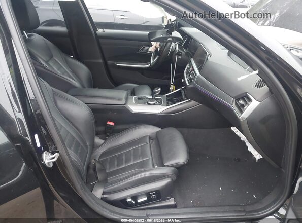 WBA5U7C01LFH04515 2020 BMW M3 Black Вид салону спереду