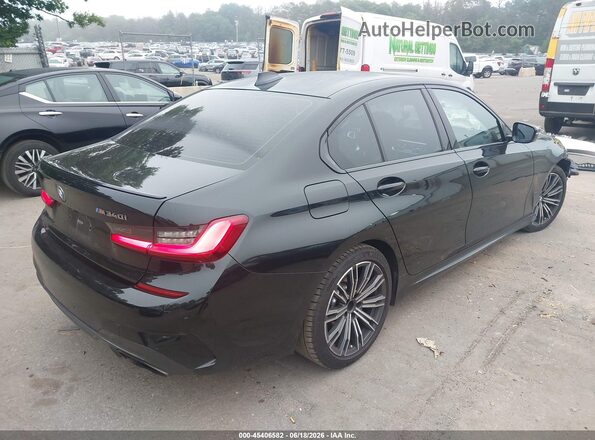 WBA5U7C01LFH04515 2020 BMW M3 Black Задня права чверть