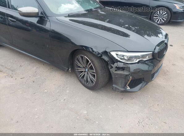 WBA5U7C01LFH04515 2020 BMW M3 Black Вид спереду