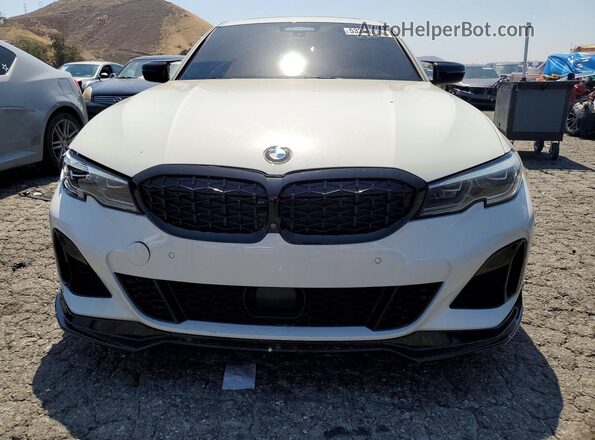 WBA5U7C02LA232318 2020 BMW M3 White 