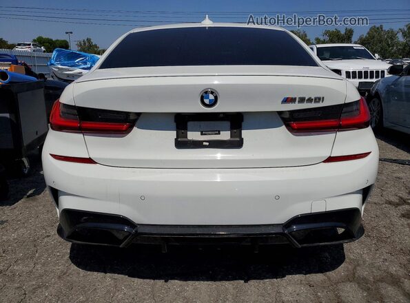 WBA5U7C02LA232318 2020 BMW M3 White 
