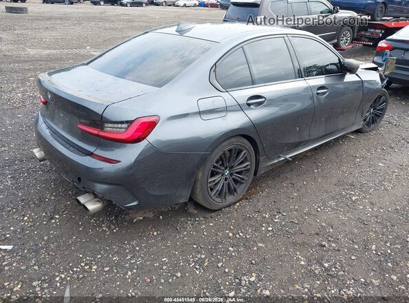 WBA5U7C04LFH07487 2020 BMW M3 Gray Rear right