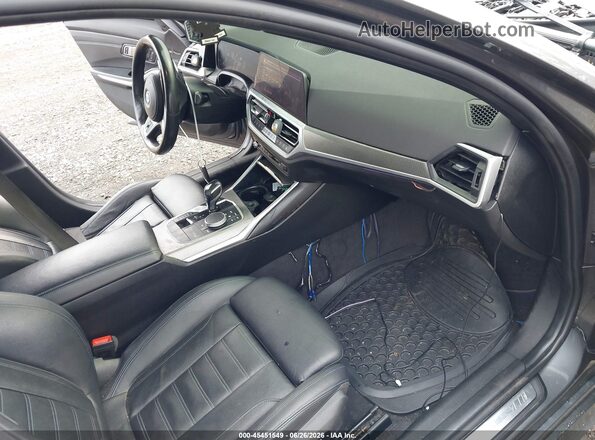 WBA5U7C04LFH07487 2020 BMW M3 Gray Front interior view