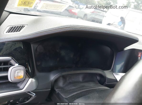 WBA5U7C04LFH07487 2020 BMW M3 Gray Rear seats view