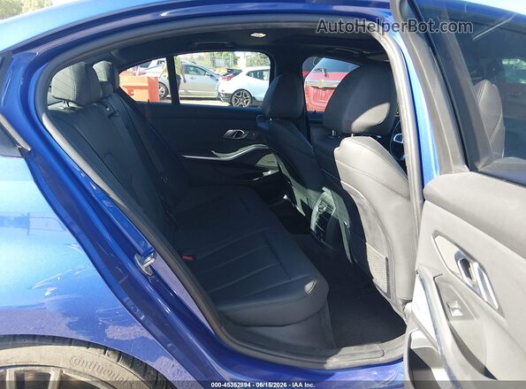 WBA5U9C00LFH34553 2020 BMW M3 Blue Вид наклейки з VIN-кодом