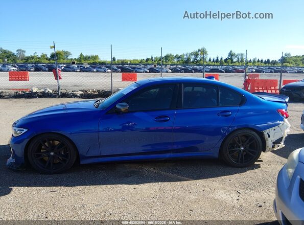 WBA5U9C00LFH34553 2020 BMW M3 Blue 
