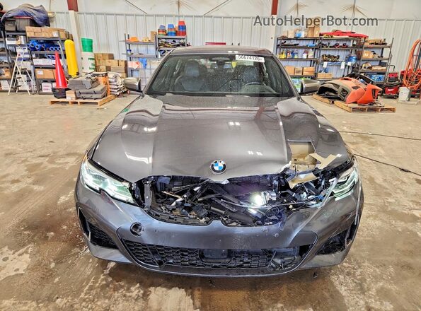 WBA5U9C01LFH75676 2020 BMW M3 Gray Vista frontal