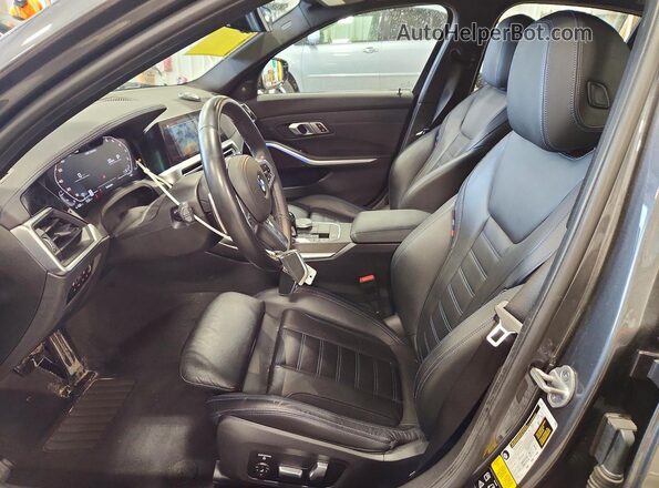 WBA5U9C01LFH75676 2020 BMW M3 Gray Vista interior delantera