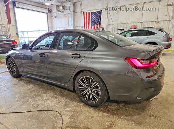 WBA5U9C01LFH75676 2020 BMW M3 Gray Trasero izquierdo