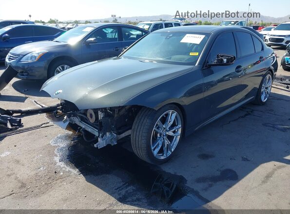 WBA5U9C02LFH14093 2020 BMW M3 Gray წინა მარცხენა ხედი სამი მეოთხედიდან
